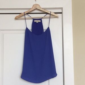 Dazzling blue LOFT cami